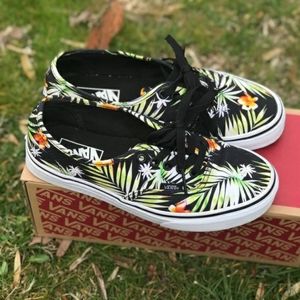 Rare Hawaiian Floral Design Vans